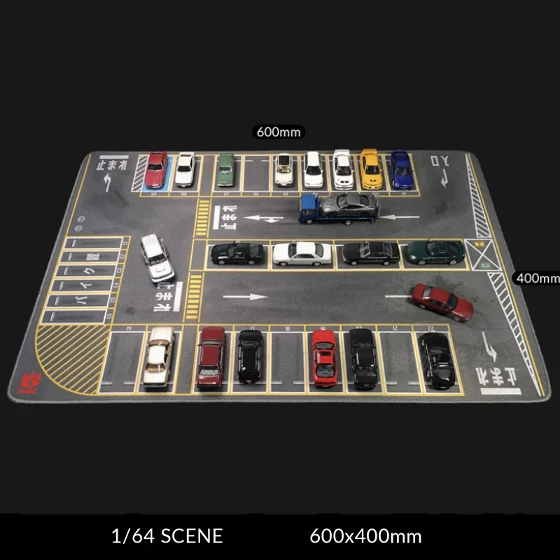 1:64 Scale Underground Garage Parking Mat 8 1:64 Scale Underground Garage Parking Mat - Image 8