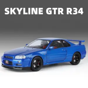 Nissan GTR R34 Skylin S15 LBWK Diecast Model 22 S48b46e6083054fbfb8692e91eca4392bL 2
