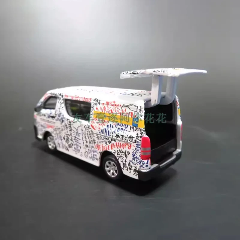 1:64 Scale Diecast HIACE GOGOVAN Model Van 3 1:64 Scale Diecast HIACE GOGOVAN Model Van - Image 3