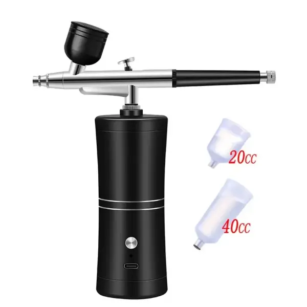 Portable 7.4V Airbrush Kit with Compressor - Image 9