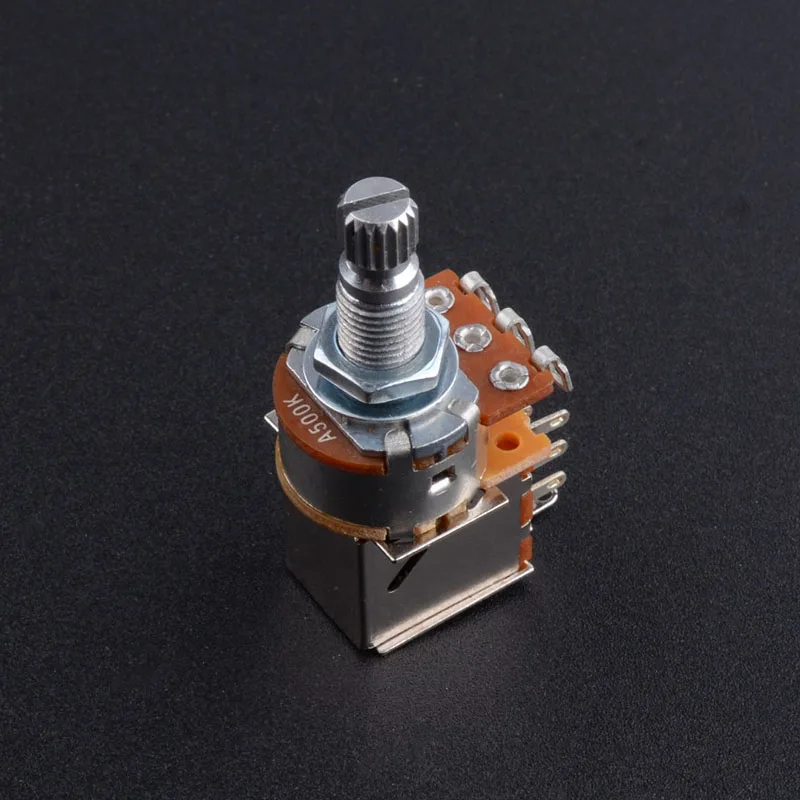 Push Pull Guitar Potentiometer A250K B250K A500K B500K 4 Push Pull Guitar Potentiometer A250K B250K A500K B500K - Image 4