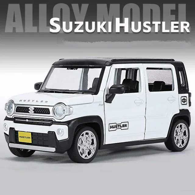 Suzuki Hustler Diecast Model SUV Blue 1:22 Scale 8 Suzuki Hustler Diecast Model SUV Blue 1:22 Scale - Image 8
