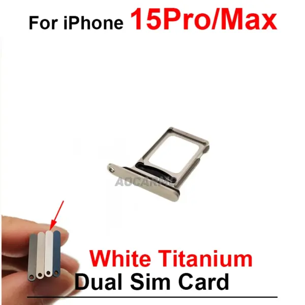 AOCARMO SIM Card Trays for iPhone 15 Pro Max - Image 9