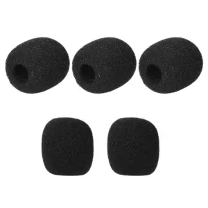 Black Mini Microphone Windscreens Pack of 5 18 S4a3013419f96456bbd4c73cde8da1b00G
