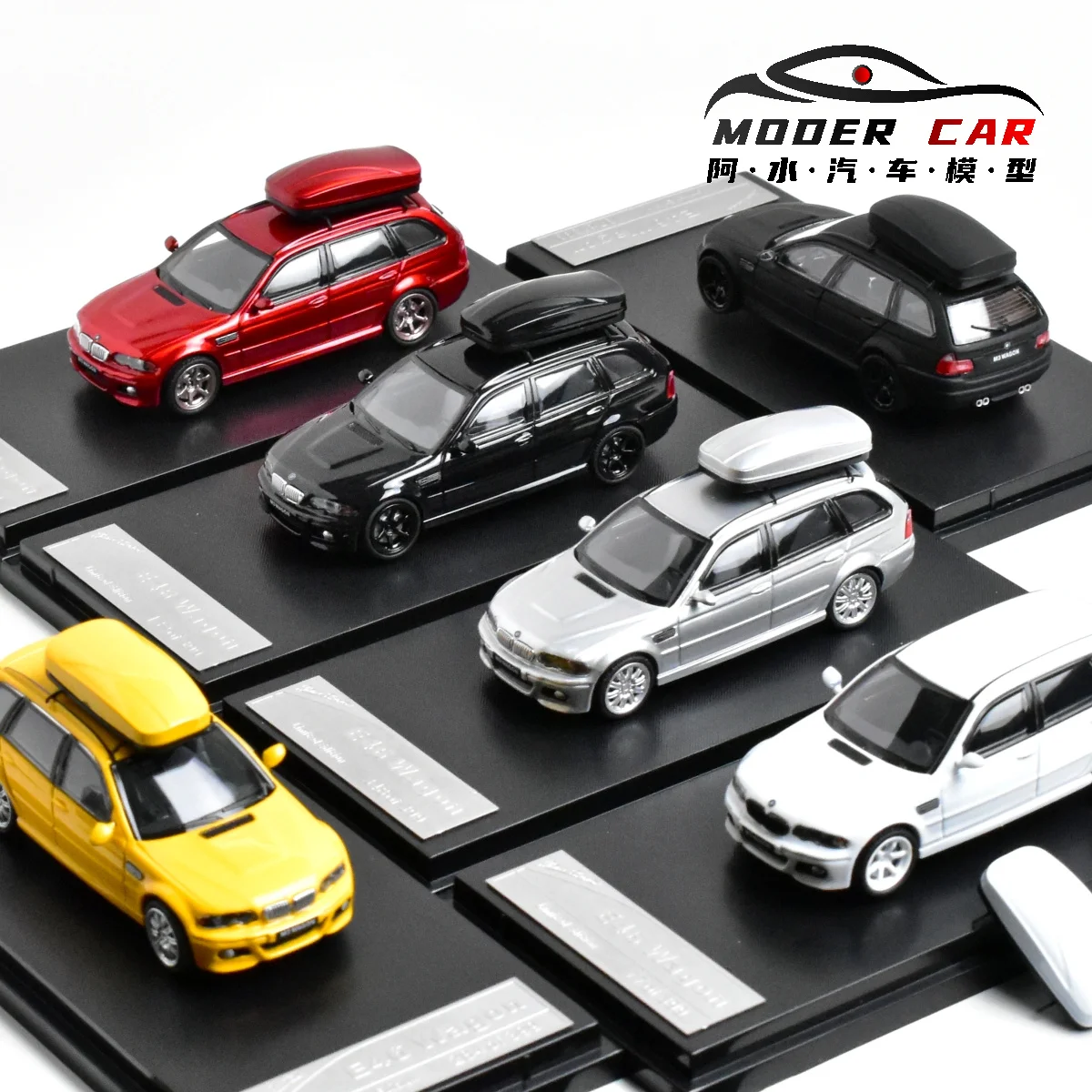 SH 1:64 M3 CSL E46 Wagon Diecast Model Car 11 SH 1:64 M3 CSL E46 Wagon Diecast Model Car - Image 11