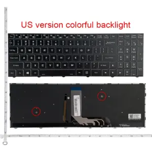 Backlit Keyboard for Clevo Models N250 N650 N850 N950 N750 N957 PA70 P950 N857 N855 N960 15 S4a5898a5eca94305b790cdba535fc96db