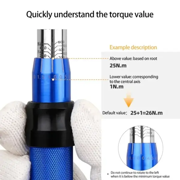 Precision Adjustable Torque Wrench Kit 10-60N.m - Image 5