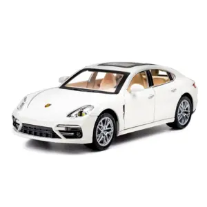 1:24 White Porsche Panamera Diecast Model Car 15 S4a8186956c624996922f93dc4170ea437