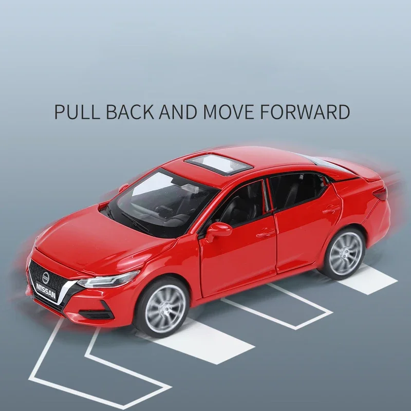 1:32 Nissan Sylphy Diecast Alloy Car Model 4 1:32 Nissan Sylphy Diecast Alloy Car Model - Image 4