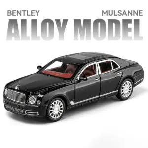1:24 Scale Black Bentley Mulsanne Model Car 10 S4aca09b2712c40a7a08043865e6255733