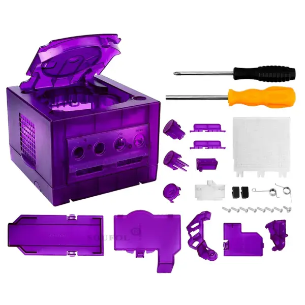Transparent Green Shell Case for GameCube - Image 4