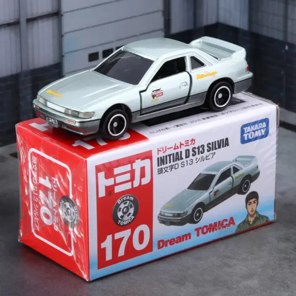 TAKARA TOMY Initial D Nissan S13 SILVIA Model - Image 6