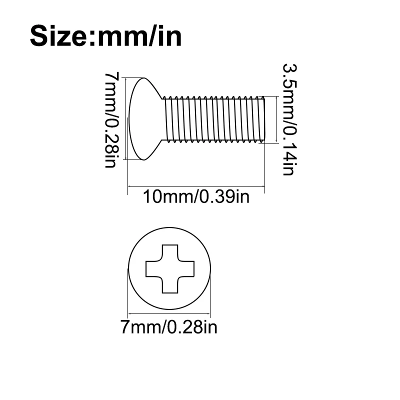 Set of 30 US 6#-32 Guitar Switch Screws 6 Set of 30 US 6#-32 Guitar Switch Screws - Image 6