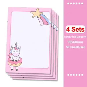 Rainbow Unicorn Memo Pad with 50 Sheets 32 S4c1d7993c6b14bf2ad55cd12dfdd91b6s