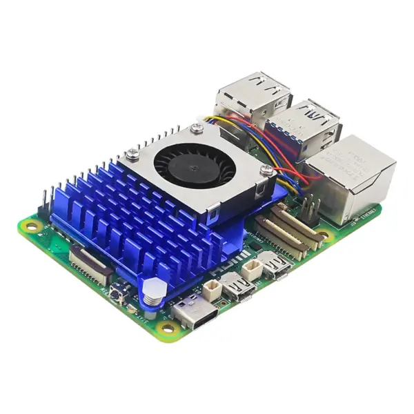 Raspberry Pi 5 PWM Cooling Fan Aluminum Heatsink - Image 5