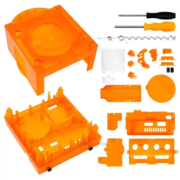 Transparent Green Shell Case for GameCube - Image 3