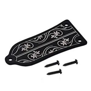 Black Bell-Shaped Guitar Truss Rod Cover 7 S4cca3b45e2c14bd78bf8e15264e15696a