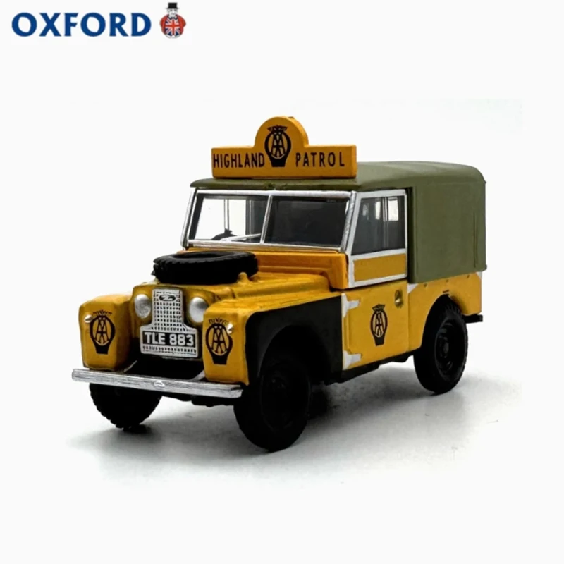 1:76 Scale Yellow Green Land Rover Patrol Jeep 3 1:76 Scale Yellow Green Land Rover Patrol Jeep - Image 3