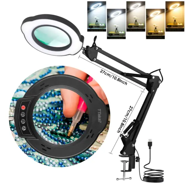 LED Magnifying Glass with 72 LEDs 8X/10X - Image 9