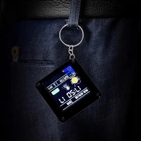 ESP32 C3 Mini LCD Screen Pendant 1.44 Inch - Image 3