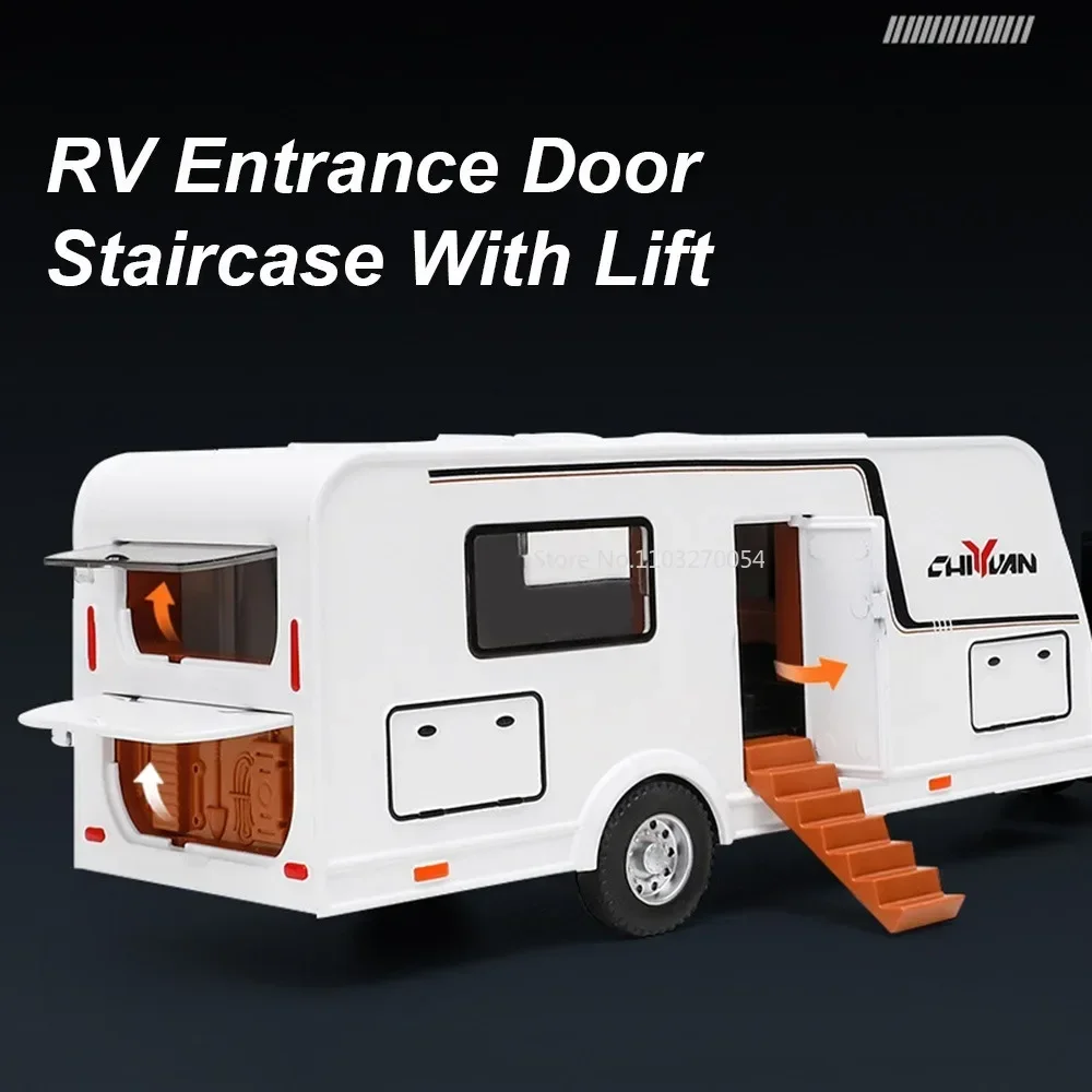 1/32 RS6 RV Diecast Model with Sound and Light 4 1/32 RS6 RV Diecast Model with Sound and Light - Image 4