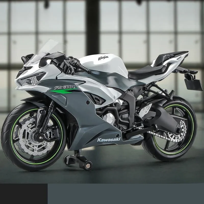 2023 Kawasaki Ninja ZX-6R Diecast Model 1:12 9 2023 Kawasaki Ninja ZX-6R Diecast Model 1:12 - Image 9