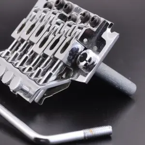 6-String Tremolo System Bridge Chrome Finish 7 S4d584946093242b793c916e43f29abddI