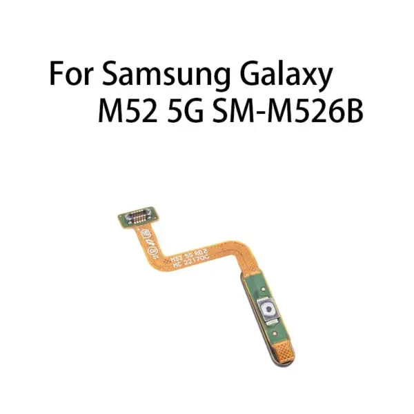 Power Button Fingerprint Sensor Flex Cable for Galaxy M52 5G - Image 5