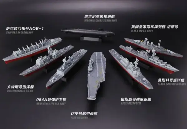 Aegis Destroyer Model 1:1200 Scale by GRAPMAN - Image 4