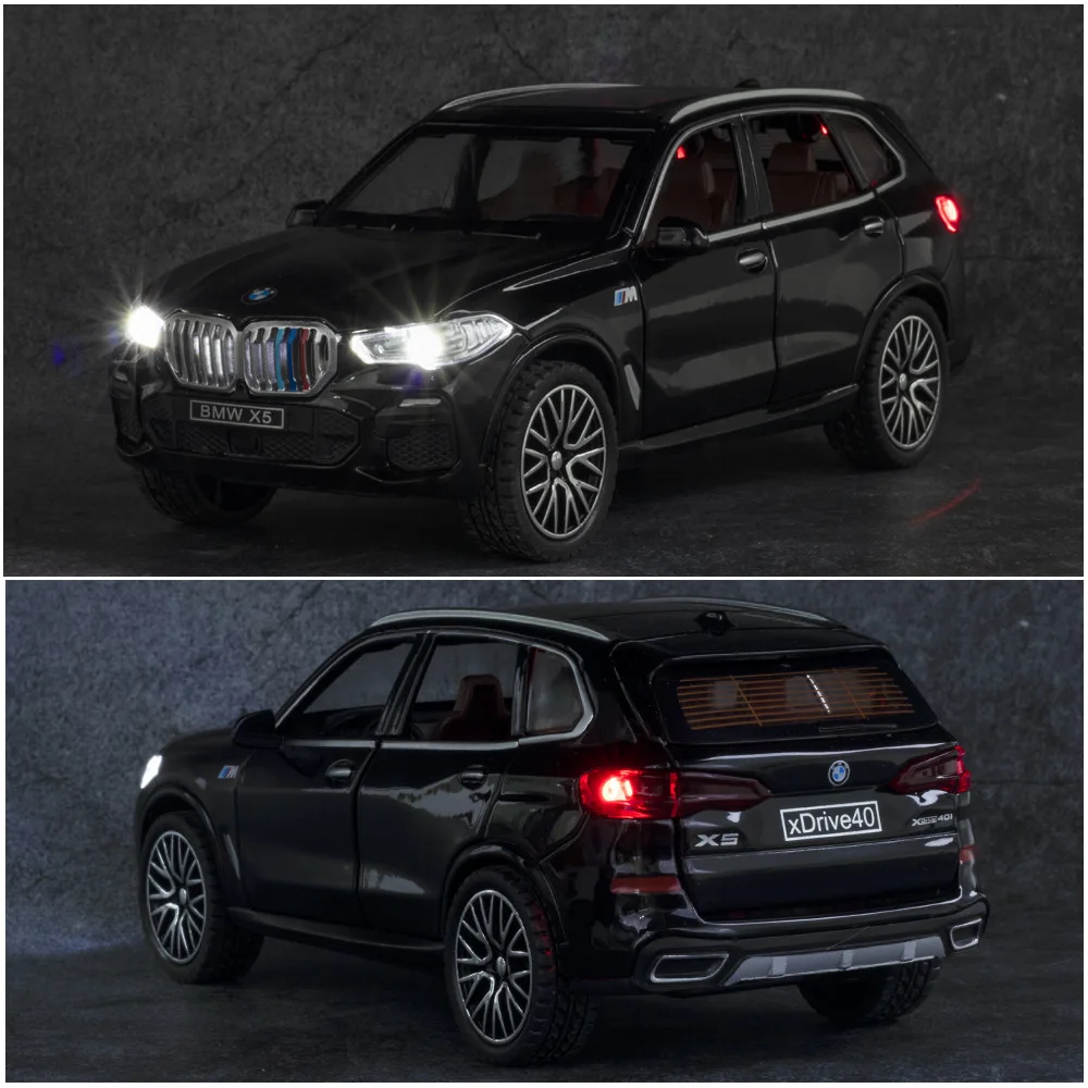 BMW X5 1:32 Diecast Model with Sound Lights 4 BMW X5 1:32 Diecast Model with Sound Lights - Image 4