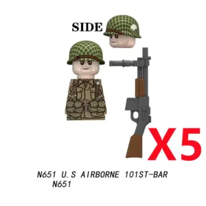 MOC US Army Soldier Figure 101st Airborne
