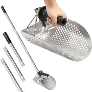 Stainless Steel Sand Scoop for Metal Detecting 15 S4e71da2b68c34c5189b188f0a4779394J