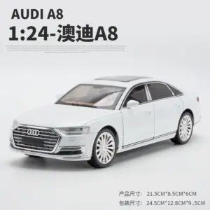 AUDI A8 1:24 Scale Diecast Model Car 14 S4e889bceaac44999bad7cd3435679236K