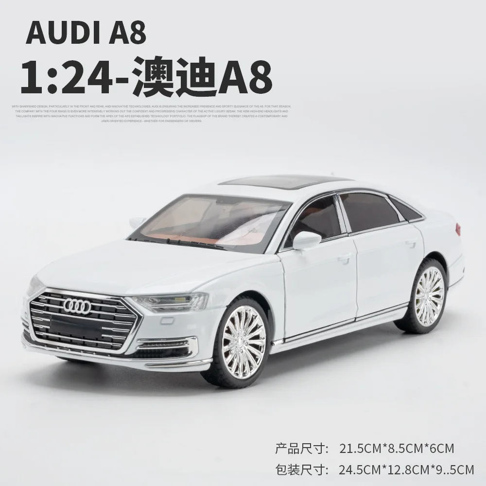 AUDI A8 1:24 Scale Diecast Model Car 7 AUDI A8 1:24 Scale Diecast Model Car - Image 7