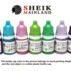 Metallic Model Coloring Pigment Set, 6 Colors 32 S4ea6623988ce4ee6adc622476b52b6e3X