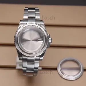 40mm Silvery Watch Case for NH35 Movement 14 S4f116dbe84ca43c8bce0994098cbd395I