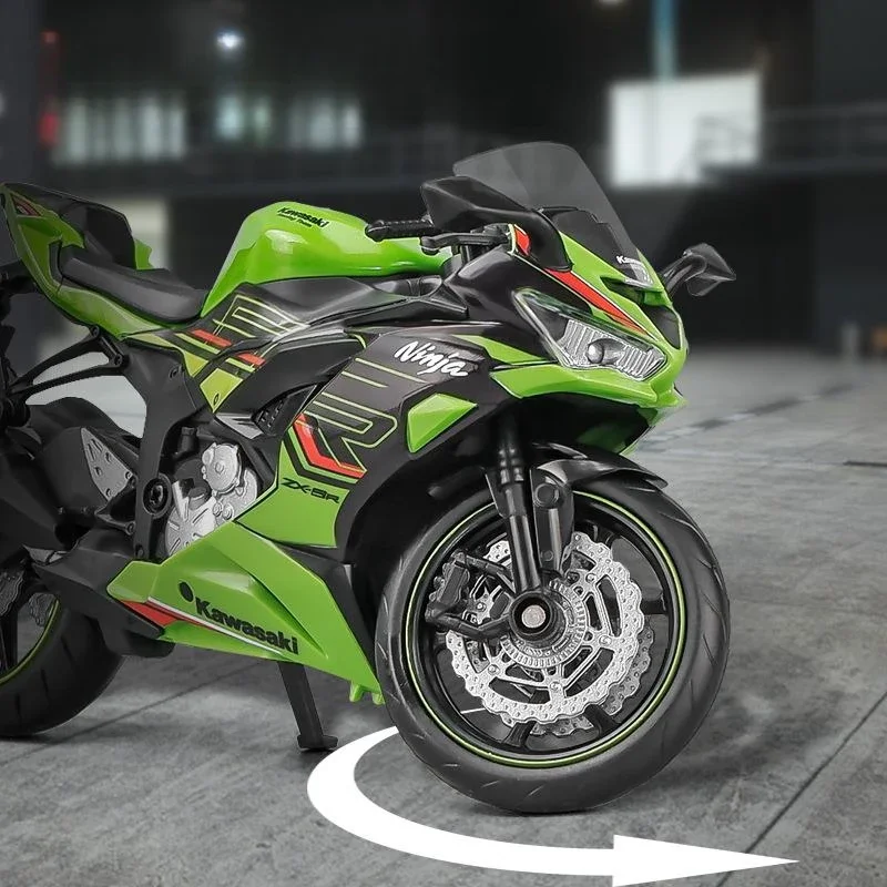 2023 Kawasaki Ninja ZX-6R Diecast Model 1:12 5 2023 Kawasaki Ninja ZX-6R Diecast Model 1:12 - Image 5
