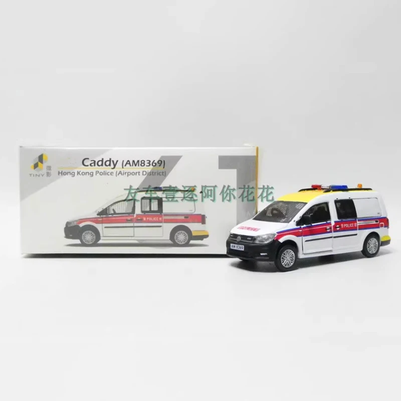 TINY 1/64 Scale Caddy Police Model Car 8 TINY 1/64 Scale Caddy Police Model Car - Image 8