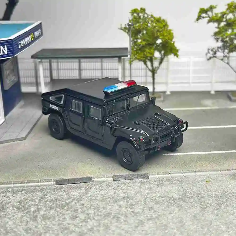 1/64 Hummer H1 Police Diecast Model Vehicle 9 1/64 Hummer H1 Police Diecast Model Vehicle - Image 9