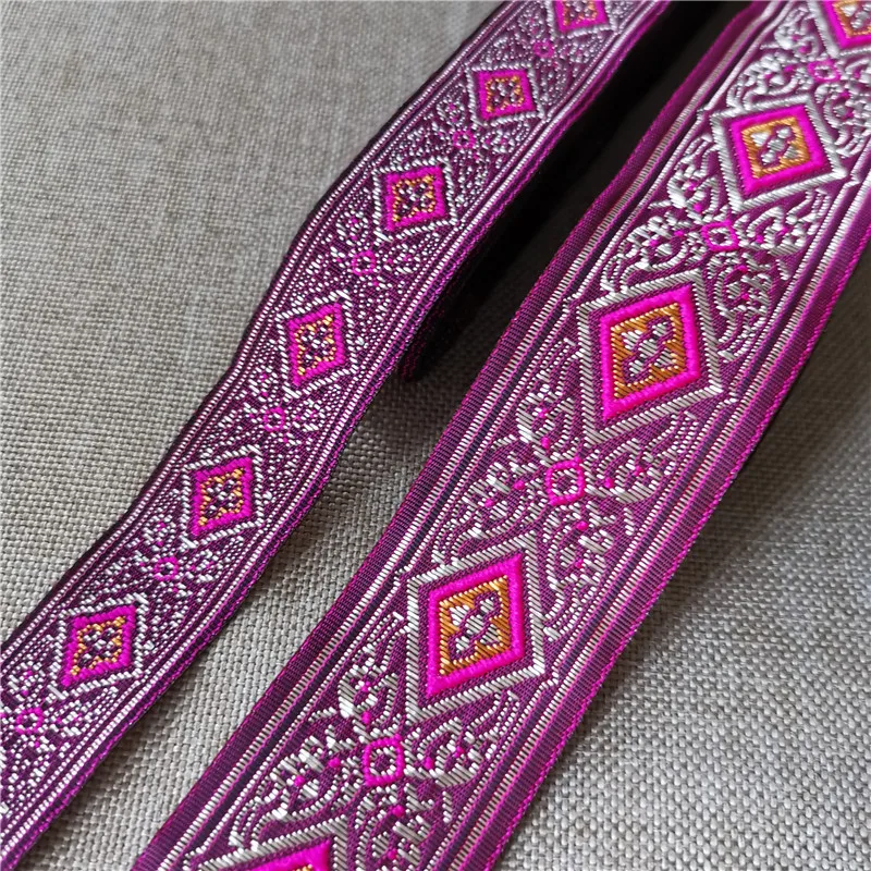 Vibrant Jacquard Ribbon 7m Length 20-33mm Width 11 Vibrant Jacquard Ribbon 7m Length 20-33mm Width - Image 11