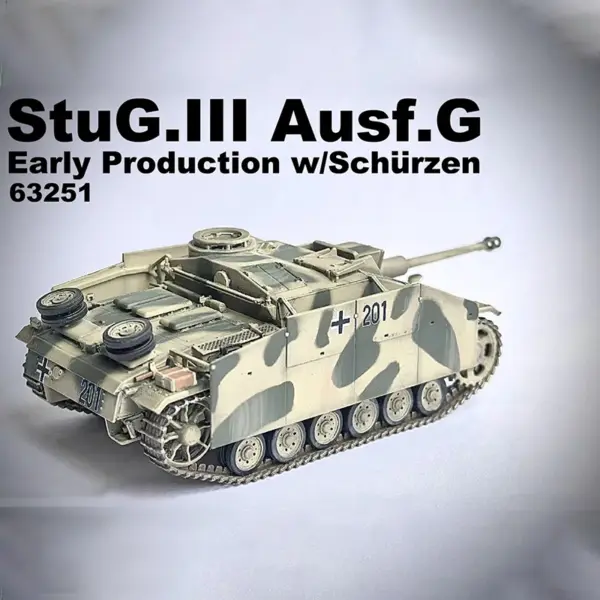1/72 Scale Stug III Ausf. G Plastic Model - Image 2
