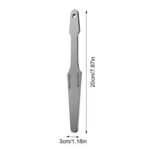 Double-Sided Guitar Fret Leveling File Tool - Image 2