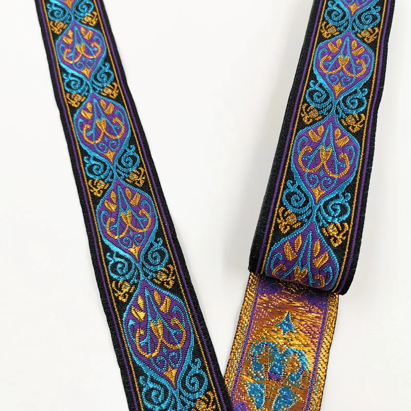 Vintage Ethnic Embroidery Ribbon 33mm 7 Meters 46 Vintage Ethnic Embroidery Ribbon 33mm 7 Meters - Image 46