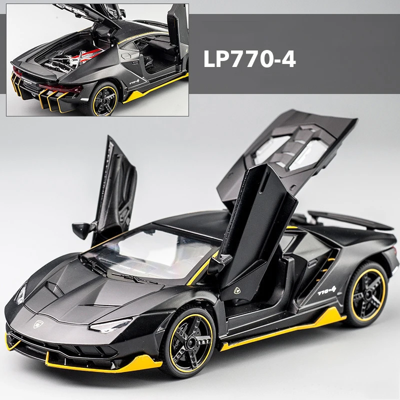 1:32 LP770 Diecast Lamborghini Aventador SVJ Car 19 1:32 LP770 Diecast Lamborghini Aventador SVJ Car - Image 19