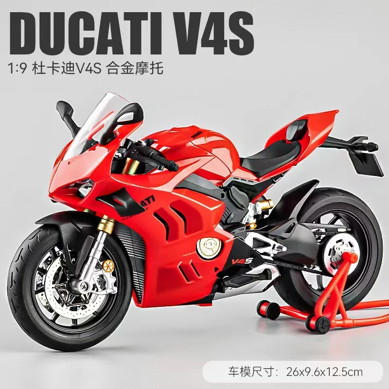 1:9 Ducati V4S Panigale Diecast Motorcycle Model 7 1:9 Ducati V4S Panigale Diecast Motorcycle Model - Image 7