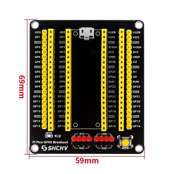 Raspberry Pi Pico GPIO Expansion Board Adapter - Image 6