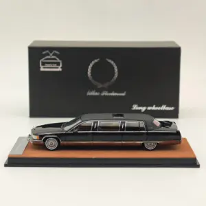 1/64 Scale Silver Fleetwood Diecast Model Car 9 S50cf136816ff4950a9b77369c5013e90u