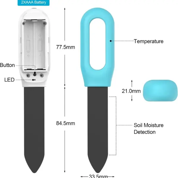 Zigbee Wifi Smart Soil Moisture Sensor - Image 4