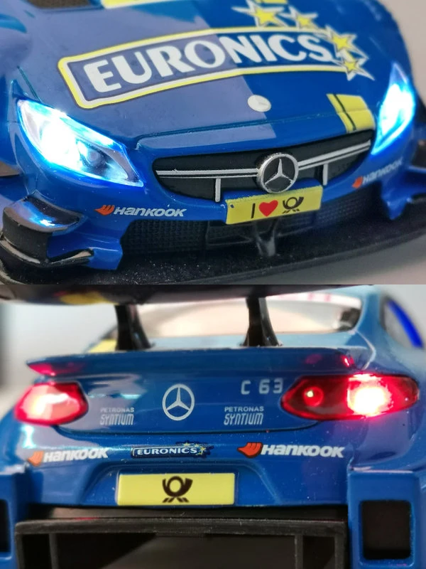 1:32 Mercedes-Benz C63 DTM Rally Car Model 3 1:32 Mercedes-Benz C63 DTM Rally Car Model - Image 3