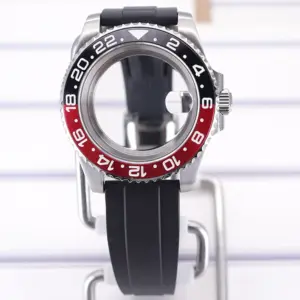 40mm Waterproof Watch Case with Rubber Strap 41 S520ad4930d664e6e865e959617ab85a2I
